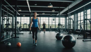 séance de sport en salle